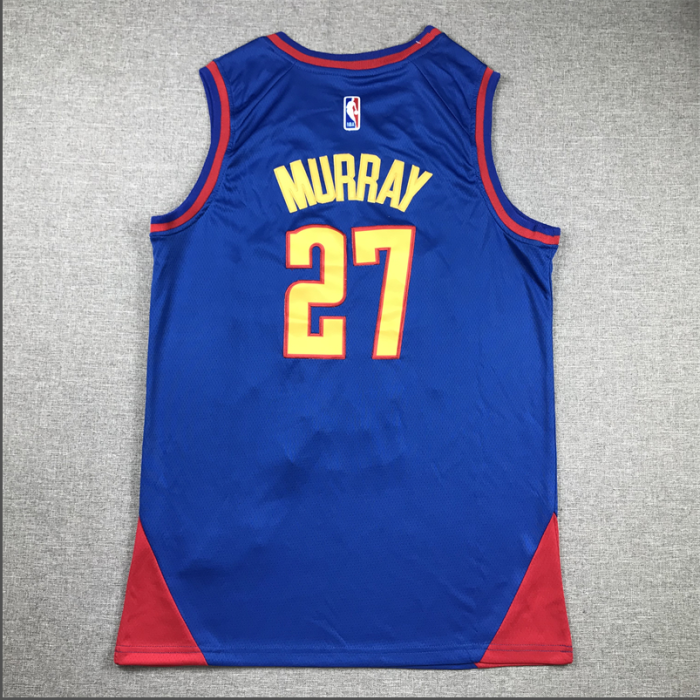 Denver Nuggets 27 MURRAY 2023 Statement Edition Blue NBA Jersey