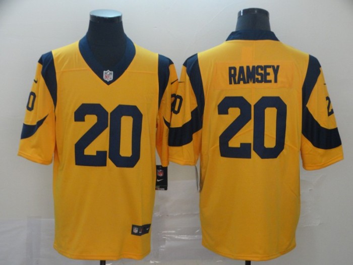 Jacksonville Jaguars 20 RAMSEY Yellow NFL Jersey