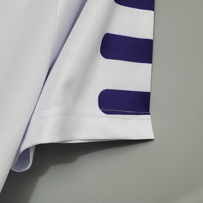 Retro Jersey 1998-1999 Fiorentina Away White Soccer Jersey Vintage Football Shirt