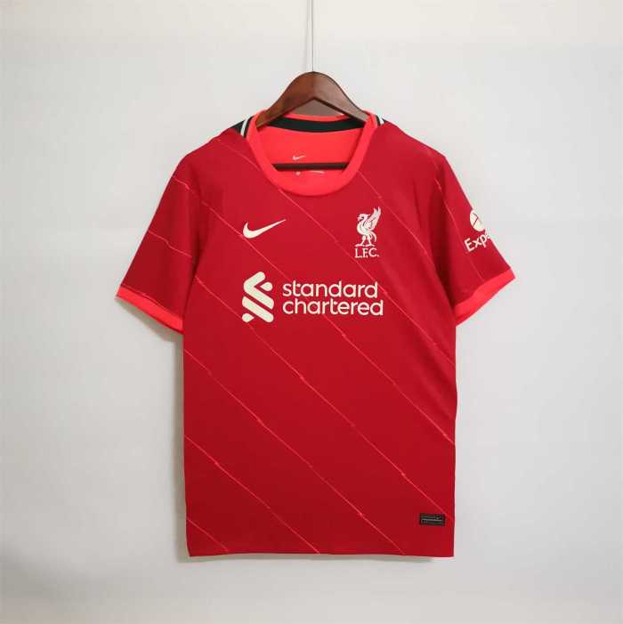Retro Jersey 2021-2022 Liverpool M.SALAH 11 Home Soccer Jersey