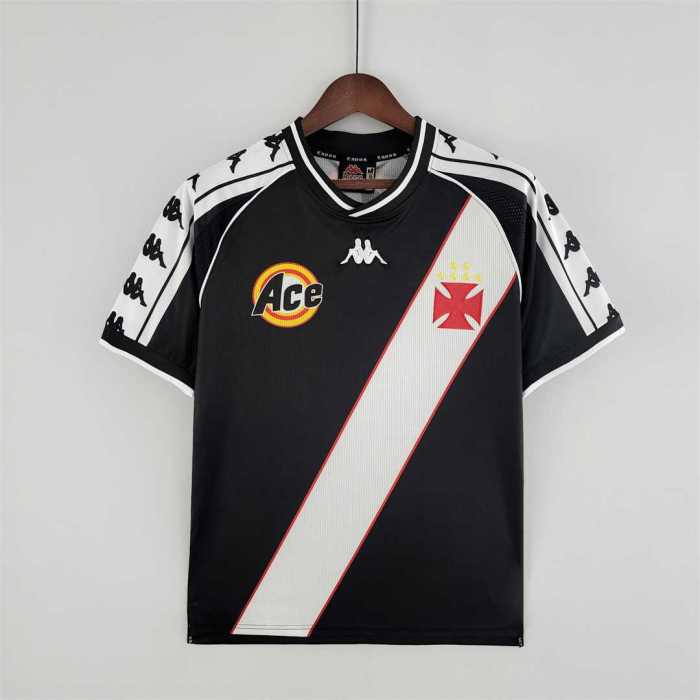 Retro Jersey 2000 Vasco da Gama Black Soccer Jersey