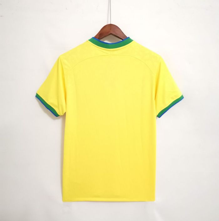 Fans Version 2022 World Cup Brazil Home Soccer Jersey