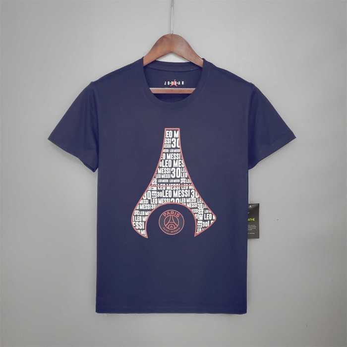 K00051 PSG Borland MESSI 30 Soccer T-shirt