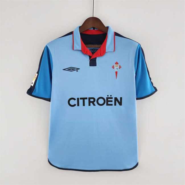 Retro Jersey 2002-2004 Celta de Vigo Home Soccer Jersey