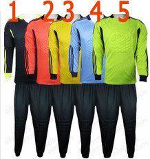 Goalkeeper Jersey Soccer Uniforms Long Pants