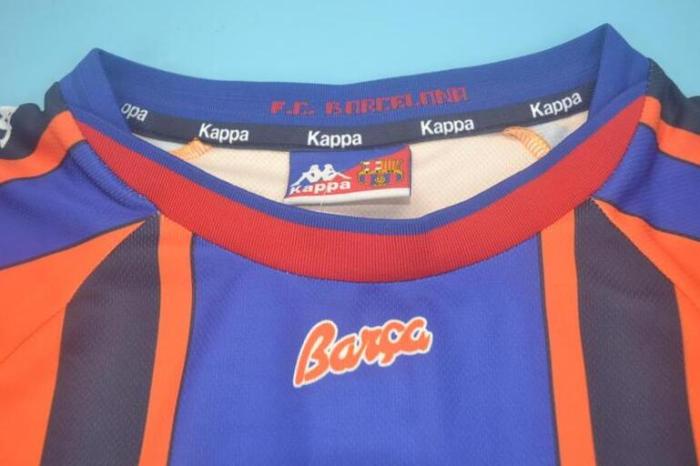 Retro Jersey 1997-1998 Barcelona Away Soccer Jersey