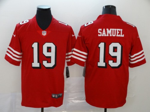 San Francisco 49ers 19 Deebo Samuel Red Vapor Untouchable Limited Jesey