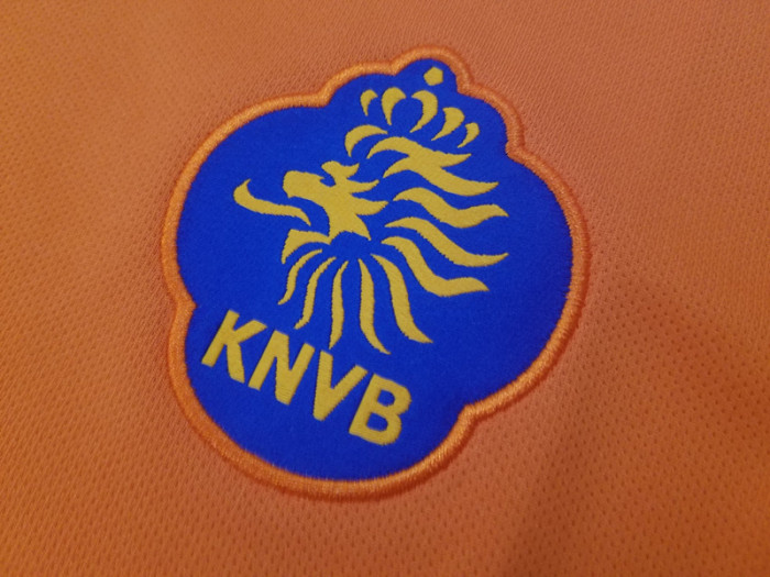 Retro Jersey 1997 Netherlands Home Orange Commemorative Edition Soccer Jersey