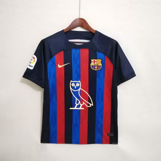 Retro Jersey 2022-2023 Barcelona OVO Concept Soccer Jersey