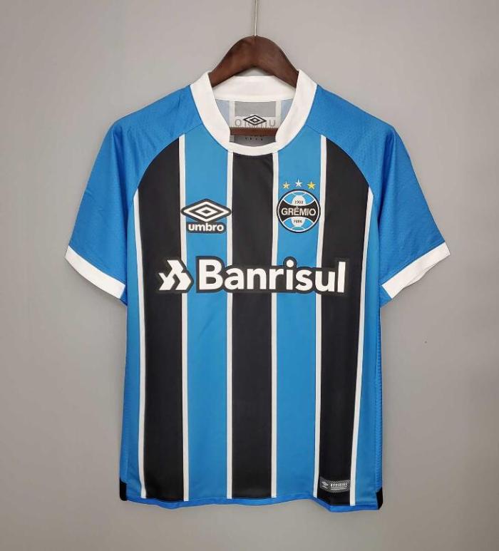 Retro Jersey 2017 Gremio Home Blue/Black Soccer Jersey