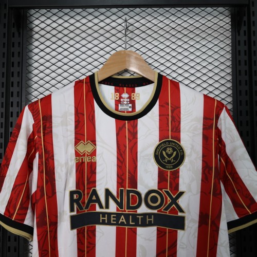 Fan Version 2023-2024 Sheffield United Limited Edition Soccer Jersey