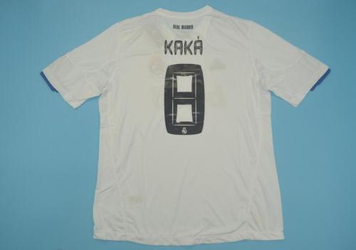 Retro Jersey 2010-2011 Real Madrid 8 KAKA Home Soccer Jersey