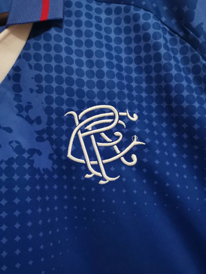 Retro Jersey 2002-2003 Rangers Home Soccer Jersey Vintage Football Shirt