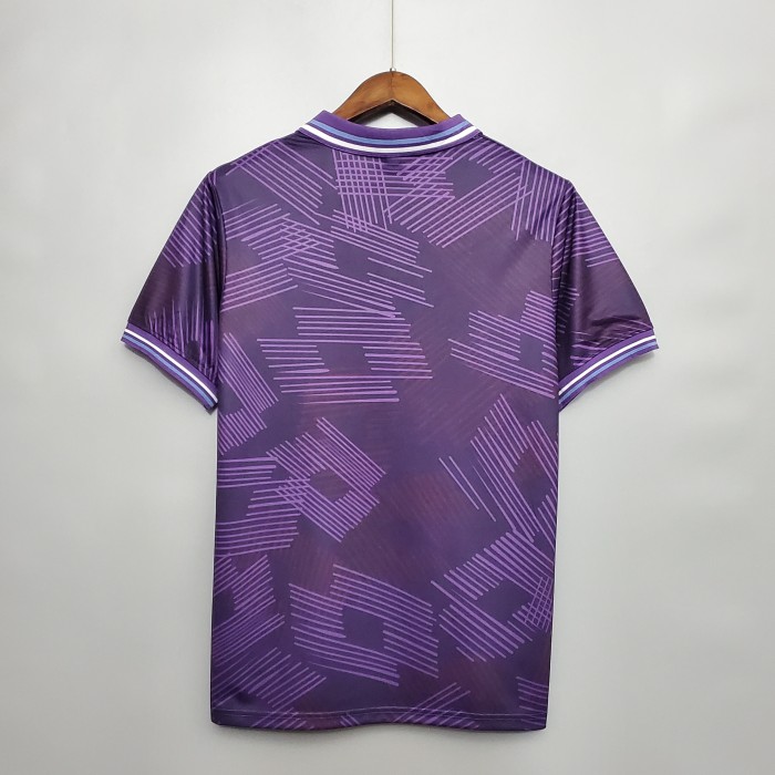 Retro Jersey 1992-1993 Fiorentina Home Soccer Jersey Vintage Football Shirt