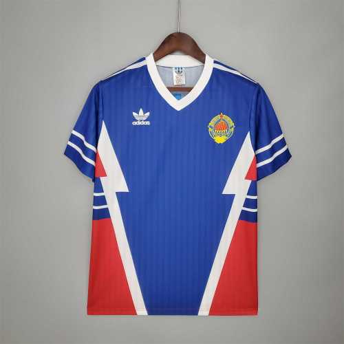 Retro Jersey 1990 Yugoslavia Home Soccer Jersey