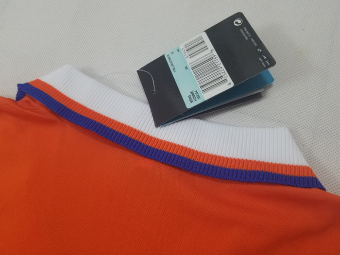 Retro Jersey 1997 Netherlands Home Orange Commemorative Edition Soccer Jersey