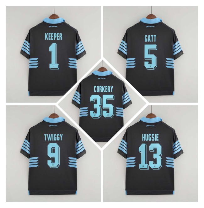 Retro Jersey 2015-2016 Lazio 9 TWIGGY 13 HUGSIE 35 CORKERY 1 KEEP 5 GATT 54 DADDYDATON Lazio Away Jersey