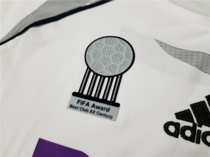 Retro Jersey 2006-2007 Real Madrid Home Soccer Jersey Vintage Football Shirt