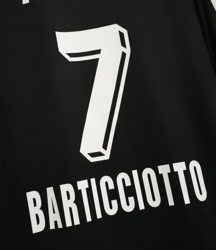 Retro Jersey 1991 Colo-colo BARTICCIOTTO 7 Away Black Soccer Jersey Vintage Football Shirt