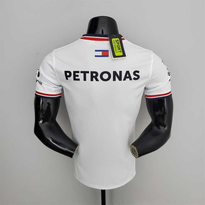 F1 Formula One 2022 Mercedes White Jersey