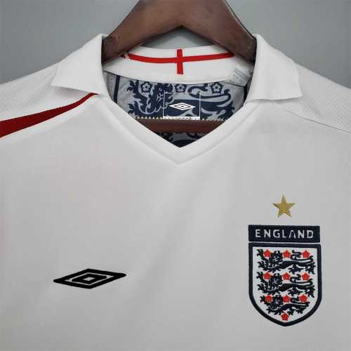 Retro Jersey 2006 England Home Soccer Jersey Vintage Football Shirt
