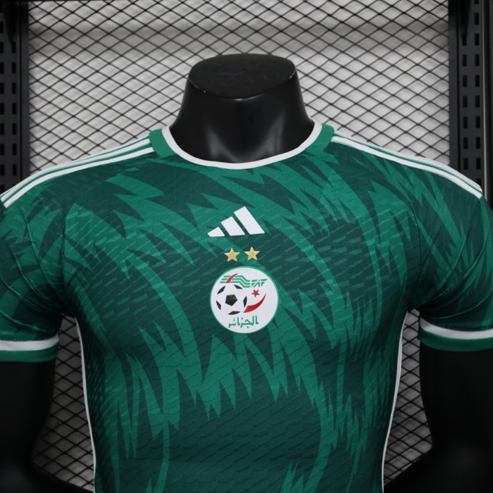 Player Version 2023 Algeria Home Soccer Jersey