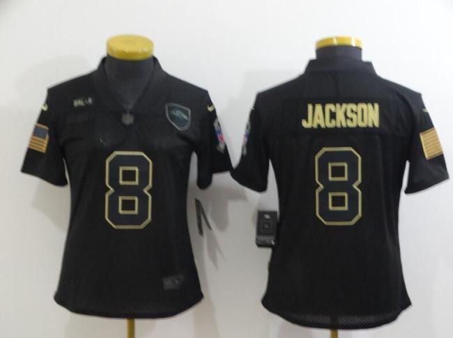 Ravens 8 Lamar Jackson Black 2020 Salute To Service Limited Jersey