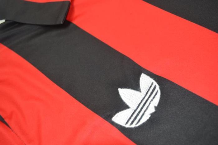 Retro Jersey 1991-1992 AC Milan Home Soccer Jersey Vintage Football Shirt
