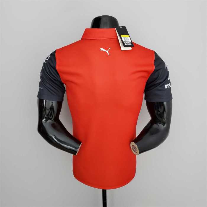 New F1 Formula One Ferrari racing suit polo red Racing Jersey