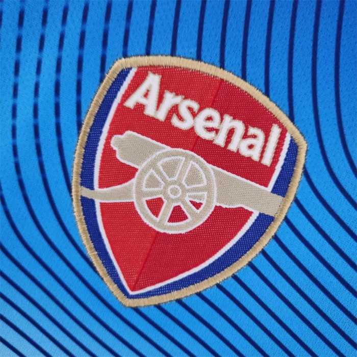 Retro Jersey 2002-2003 Arsenal Away Blue Soccer Jersey Vintage Football Shirt