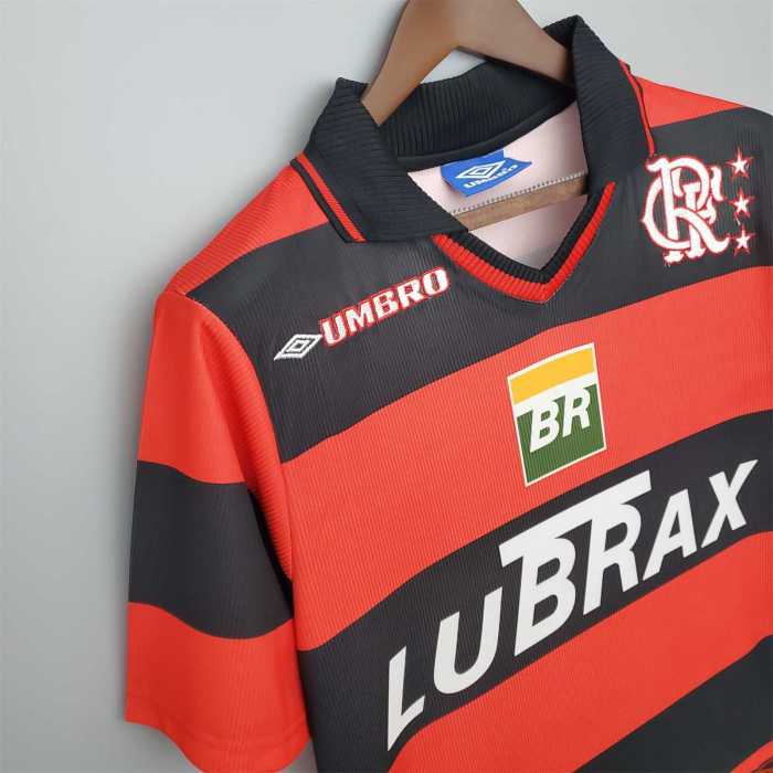 Retro Jersey 1999 Flamengo Home Soccer Jersey Vintage Football Shirt