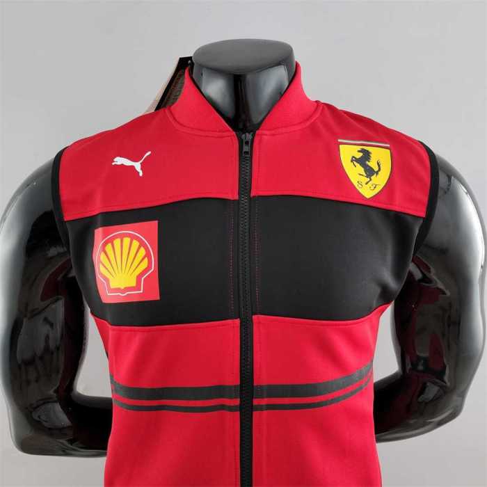 2022 F1 Vest #0001 Red/black Racing Vest