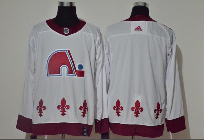 Avalanche White 2020-21 Reverse Retro Jersey