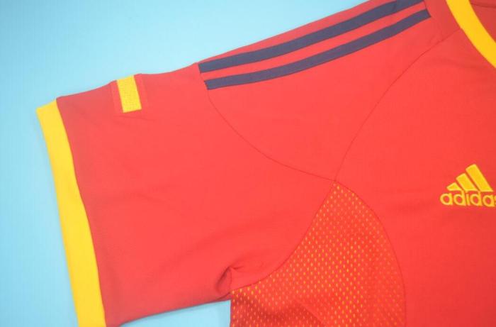 Retro Jersey 2002 Spain Home Soccer Jersey Spain Camisetas de Futbol