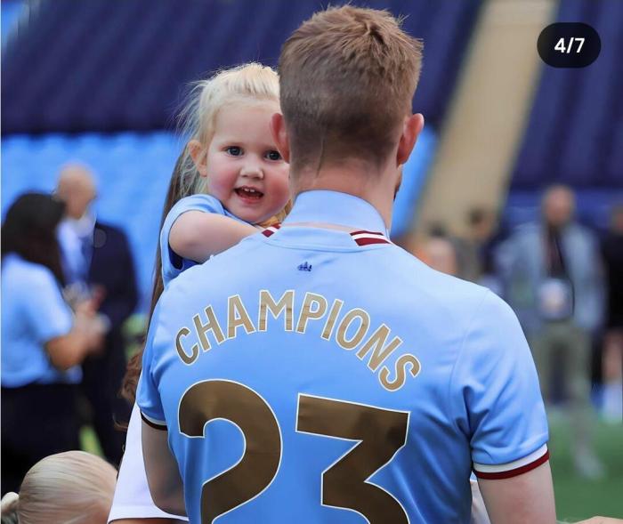 CHAMPIONS 23 MAN CITY Home Jersey