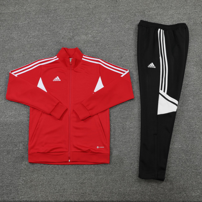 AJ03 Red Training Suit DIY Custom Team Logo