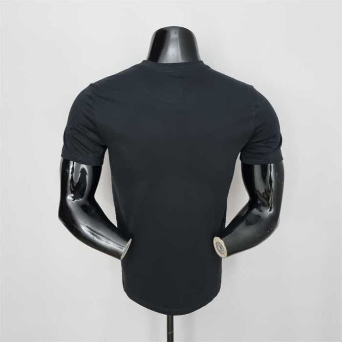 #K000160 PSG Black Soccer T-shirt