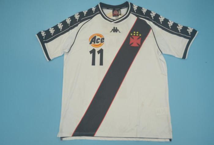 Retro Jersey 2000-2001 Vasco Da Gama 11 ROMARIO White Soccer Jersey