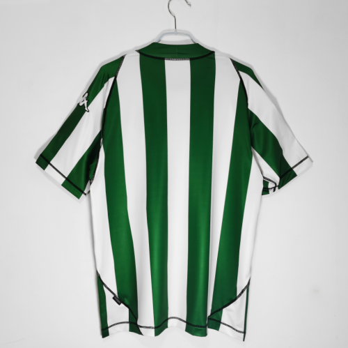 with LFP Patch Retro Jersey 2002-2003 Real Betis home vintage soccer jersey