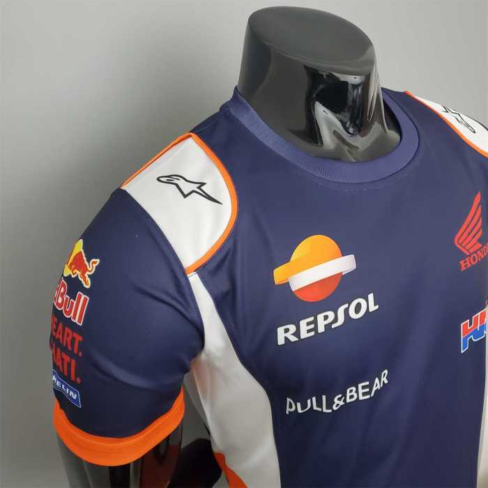 F1 Formula One Honda Royal Blue Racing Jersey