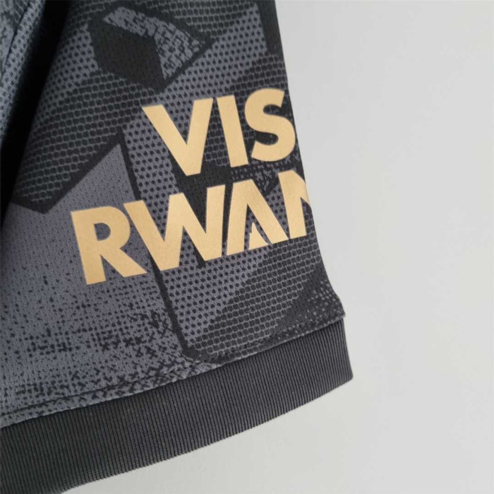 Retro Jersey 2022-2023 Arsenal Away Black Soccer Jersey Vintage Football Shirt