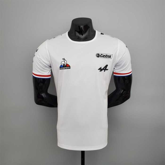 F1 Formula One; Mountain racing suit White Racing Jersey