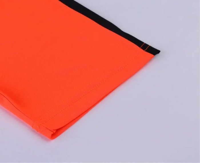 #903 Orange Soccer Training Uniform Blank Jersey and Shorts