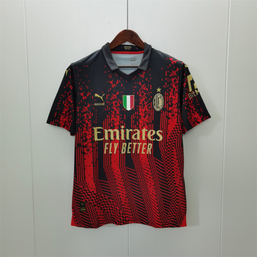with Front Patch Retro Jersey 2022-2023 AC Milan 4th Away Soccer Jersey