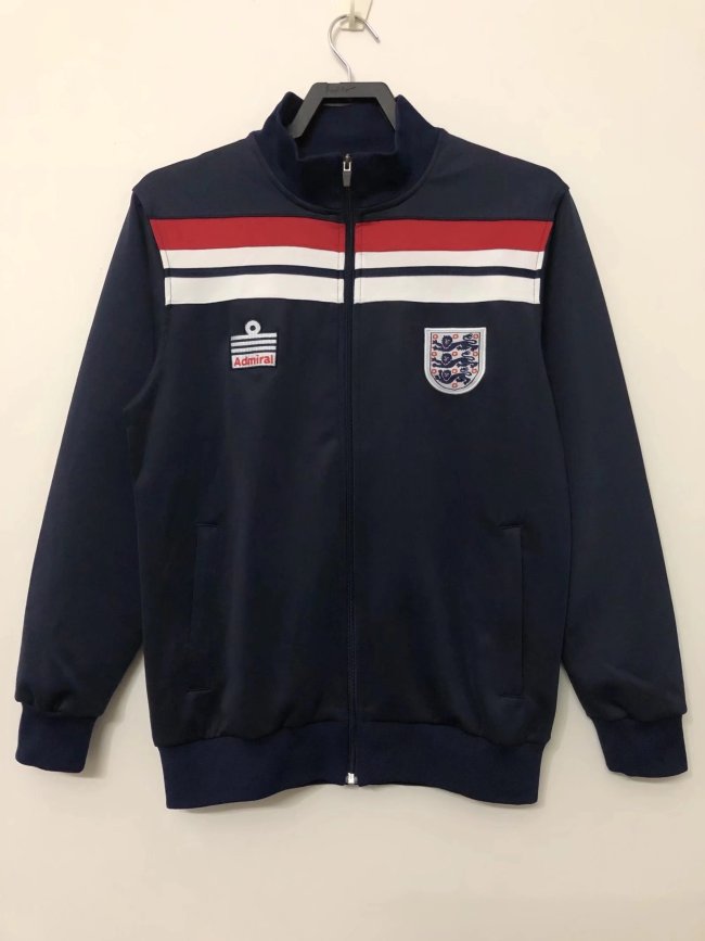 Retro Jacket 1982 England Black Soccer Jacket