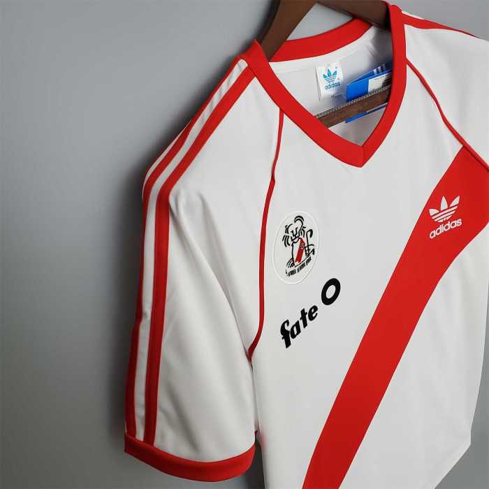 Retro Jersey 1986 River Plate Home Soccer Jersey Vintage Football Shirt