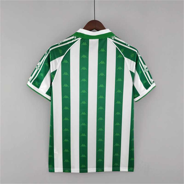 Retro Jersey 1996-1997 Real Betis Home Soccer Jersey Vintage Football Shirt