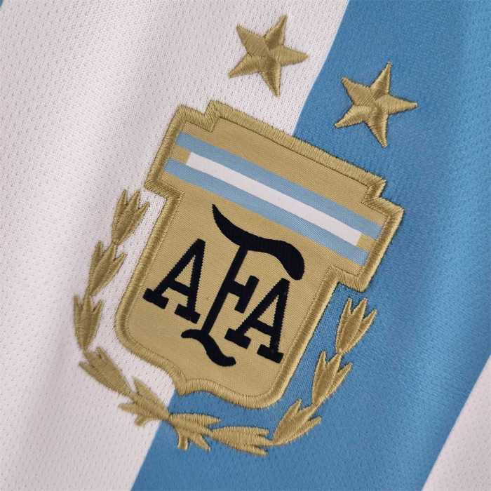 Fans Version 2022 Argentina Home Soccer Jersey