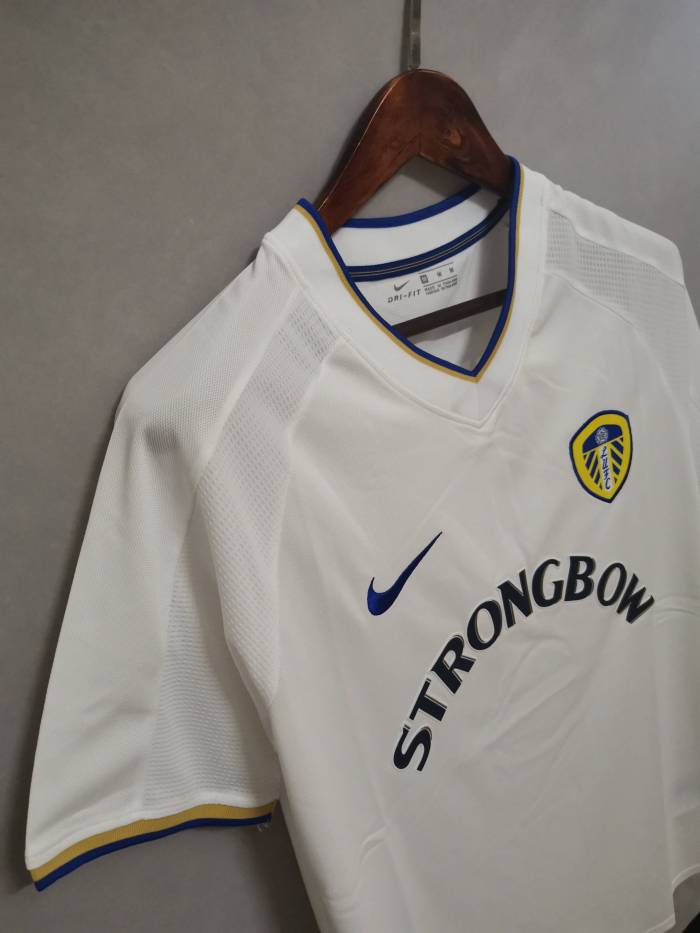 Retro Jersey 2000-2002 Leeds United Home Soccer Jersey Vintage Football Shirt