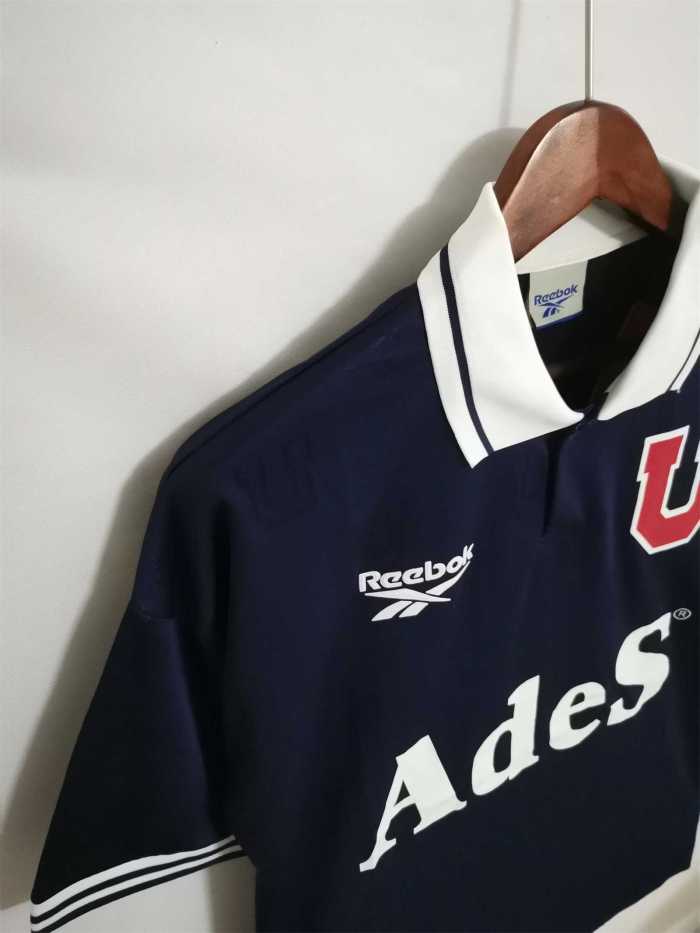Retro Jersey 1998 Universidad de Chile Home Soccer Jersey Vintage Football Shirt